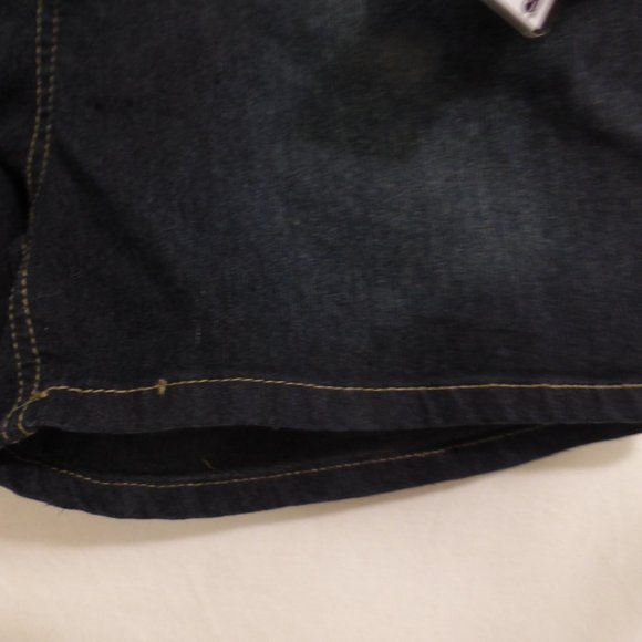 BABY PHAT GIRLS, size 16, stretch, denim shorts, sequin design back pockets BNWT - Picture 9 of 16